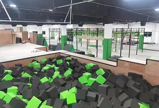 Una innovadora instalación de parkour abrió sus puertas en Los Ángeles