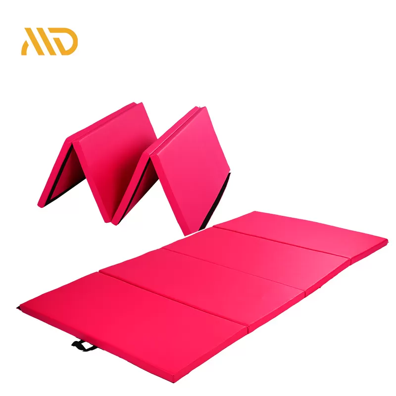 Estera plegable de cuatro gimnasia
