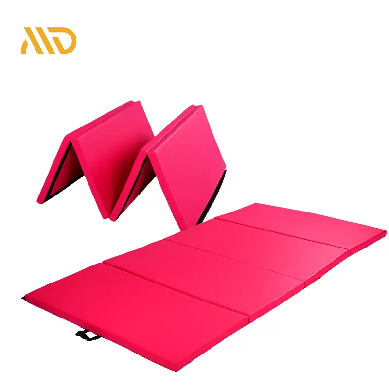 Estera plegable de cuatro gimnasia